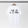 T-shirts pour hommes Galleryes depts Designer Summer Gallary Shirt Alphabet Imprimé Star Same T-shirt à manches courtes à col rond pour hommes et femmes