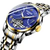 2023GUANQIN Watch men Automatic clock swimming Mechanical men top brand luxury waterproof Tourbillon style erkek saat