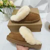 Designer shoes Tasman slippers Dazz plush thermal insulation cotton snow boots half sandals and australia UGGsity High quality shoes