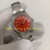 9 Color Women's 31mm With Box Papers Watch Real Photo Women 277200 Coral Red Dial Smooth Bezel EWF 904L Steel Automatic Miyota 6T15 Movement Ladies Watches