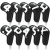 Other Golf Products High-end golf iron head cover Iron head cover Wedge cover 4-9 ASPX 10pcs 6 colors 231113