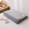 Pillow Winter Warm Crystal Velvet Latex Pillowcase Solid Color Plush Soft Bed Cover 27x44 / 30x50 40x60CM Memory Pillows Case