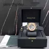 Ap Swiss Luxury Watch Epic Reloj para hombre Royal Oak Offshore Series 26405nr Cerámica negra Cronógrafo de tres ojos Moda para hombre Ocio Deportes Reloj de pulsera mecánico Eut0