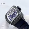 Richarmill Watch Tourbillon Automatic Mechanical Wristwatches Swiss Womens Watches Japan Limited edition 50 automatic mechanical RM029Ntpt side titani WN-3XVO