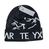 Arcterxy Mütze, hochwertige Designer-Luxus-Bogen-Buchstabe, Jacquard-Paar, universelle Strickmütze, Outdoor-Wärme, großer Vogel, Wollmütze, personalisierte Beanie, kalte Mütze