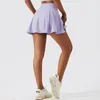 Aktive Shorts 2023 Frauen Gym Kleidung Tennis Mini Röcke Für Dame Yoga Fitness Böden Mit 2 Taschen Bekleidung Tenis Mujer deportivos