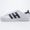 Habillage de banlieue Polyvalent Toe Shell TOE Style décontracté Hommes Femmes Baskets Mode Stan Smith Tendance Designer Bas Plat En Cuir Sport Chaussures De Course taille 36-45 1 un af1