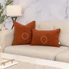 Multisize Pillowcover Home Furnishings Designer Cliplow Slip Cotton بسيطة مع نمط رسالة سهلة الفراش النظيف الزخرفية Case Fashion Soft JF002 E23