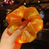 Luminous Scrunchies LED Hairband Ponytail Holder Headwear Women Girls Elastic Satin Silky Scrunchy Tie Rope Hair Accessories FY3457 ss0413