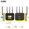 ルーターKUWFI GIGABIT 5GHz WiFiルーター4G LTEルーターデュアルバンド1200MBPS WIFIリピーター3G/4G SIMカードルーターホームオフィスルーターQ2311114