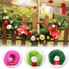 Decoratieve bloemen 5,5 m kerstkrans slingerdiren boomdecoratie groen xmas decor