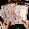 Journamm – matériaux en dentelle découpée, papier, Collage de lettres, Journal poubelle, bricolage, Scrapbooking, esthétique, mémo artisanal, 10 pièces/paquet