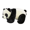 Sacs de soirée Panda Bandoulière Femmes Sac à bandoulière léger en peluche en forme d'animal fermeture à glissière 3D accessoires lolita sac à main fourre-tout