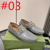 38Model Echtes Leder Designer Herren Loafer Schuhe Luxusmarke 2023 Herren Loafer Mokassins Atmungsaktive Slip-on-Schwarze Fahrschuhe Plus Größe 38-46