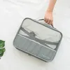 Duffel Bags Business Waterproof Bag Tidy Bagagem 7 PCS Mala Bolsa para Organizador de Roupas 2023 Viagem High-grade Packing Cube Set Soomile