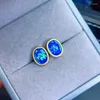 Stud Earrings KJJEAXCMY Fine Jewelry 925 Sterling Silver Inlaid Natural Opal Ear Studs Luxury Ladies Support Testing