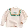 T-Shirts Herbst Baby Mädchen T-Shirts Vollarm Rollkragen Kleidung für Mädchen Sweatshirts 230414
