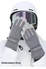 Лыжные перчатки Женские лыжные перчатки Водонепроницаемые велосипедные перчатки Зимние велосипедные перчатки с сенсорным экраном Открытый скутер Езда на мотоцикле Лыжные теплые перчатки 231114