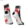Kids Socks Koi Fish Yin Yang Men's Ankle Unisex Harajuku Seamless Printed Happy Low Sock GiftL231114