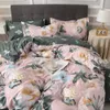 Ensembles de literie ensemble floral classique moderne housse de couette et taie d'oreiller style concis lit textile sans draps 230413