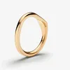 Кольца-кластеры из стерлингового серебра S925, динамическая перспектива и дизайн из гнутой древесины, классическое золотое кольцо для повседневного ношения