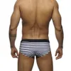 Men's swimwear Summer Swimwear Striped Mens Swimsuit Sexy Low Waist Swimming Trunks Fashion Male Bathing Suit Beach Shorts Zwembroek Heren 230413