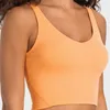 2024 Tabbron à débarquement sexy pour femmes Sports de yoga de yoga serré Yoga Top top poitrine pas de beurre Soft Sports Fitness Cost personnalisé Logo Logo Lingerie Bralette