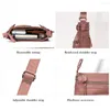Evening Bags PU Crossbody Bag Soft Women Pillow Multifunctional Adjustable Strap Corrosion-Resistant Portable For Shopping Trip