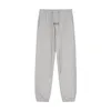 22SS Double-Line Essentials Flocking Rope High Street Pants Fog New Men's and Women's Couples Pants Wholesale X5XZ#