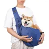 Dog Carrier Puppy Sling Adjustable Hands-free Pet Bag For Small Breathable Portable Safe Crossbody Travel