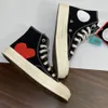 Canvas Shoes Stars Motio Shoes Flat Shoes Designer Sneakers Men Platform Con All Shoe With Eyes Hearts 1970 -talet Big Eyes Beige Black Classic Casual skateboard Sneakers