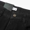 Jeans da uomo firmati Autunno e inverno New Black Light Luxury Manica dritta di fascia alta Moda Maniche lunghe belle GHU9 83G6