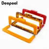 Accessori per parti di borse 1 pezzo Deepeel 23 cm quadrato manico per borsa in acrilico chiusura a bacio in plastica staffe per cucito fai da te maniglie per borse accessori per telaio con clip per borsa 231114