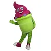 Halloween Green Ice Cream Mascot Costume Cartoon Character Outfits Suit Vuxna Storlek Outfit Birthday Christmas Carnival Fancy Dress for Men Women