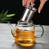Herbatę napoju kettle szkła czajnika domowy zestaw herbaty filtr herbaty