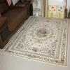 Tapetes estilo europeu grosso delicado floral tapetes para sala de estar decoração área pastoral quarto casa tapete grande tapete w0413