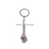 Sleutelchains lanyards creatief gereedschap sleutel sleutel sleutel ketting ring metalen sleutelhanger verstelbare mode -accessoires wa1457 drop levering dhfic