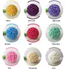 Fournitures de fête couleur personnalisée 12 pièces boules de baiser de mariage cryptage artificiel Rose boule de fleur décorative pour les décorations de Festival