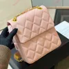 zaino firmato zaino di lusso borsa da sella firmata borse firmate borsa di lusso Zaino Tofu di grande marca Zaino con catena d'oro borsa firmata rosa