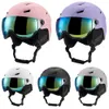 Ski Helmets Unisex Ski Helmet Winter Ski Snowboard Helmet Goggles Helmet Integrally Anti-impact For Adult and Kids Safety Snowboard Helmet 231114