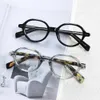 Sunglasses Frames Swanwick oval glasses for women retro acetate vintage frame optical round TR90 men female brown green clear lens unisex 231113