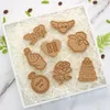 Bakvormen Bruiloft Valentijnsdag Cartoon Cookie Mold Liefde Ring Rose Flipping Sugar Cutter DIY Taart Decoreren Gereedschappen