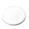 Sottobicchiere in ceramica vuota con sublimazione opaca da 9 cm Sottobicchieri in ceramica bianca Stampa a trasferimento termico Tappetini per tazze personalizzati Sottobicchieri termici