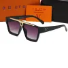 A112 Eities 2023 Viutonities Lunettes de soleil de créateur pour femmes et hommes EVIDENCE Style Anti-ultraviolet Rétro Plaque Carrée Plein Cadre Lunettes