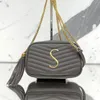 Femmes Portefeuille Designer Hommes LOU Camera Sacs à caméra Gland matelassé en cuir véritable célèbre fourre-tout sacs à main en métal de luxe caviar chaîne d'embrayage bandoulière sac à bandoulière