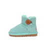 Barnstövlar småbarnskor barn Vinterstövlar Baby Snow Boot Designer Australien Classic Ultra Mini Boot Boys Girls Ankle Booties Children Mockes Päls tofflor