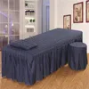 Surmatelas 5 tailles, couvre-lit uniquement pour Salon de beauté, drap de Table de Massage, jupe respectueuse de la peau, SPA Funda Camilla 230414