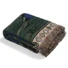 Koce wystrój domu spokój koc wzór wąż sofa ręcznik boho gobelin dekoracyjny koc amerykański sofa wiejska sofa bedspread 230414