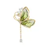 Brooches Rhinestone Brooch Pin Decorative Alloy Costume Accessories Butterfly For Party Hat Clothes Banquet Female Male