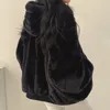 Chaquetas para mujer estilo coreano más terciopelo engrosado en ambos lados para usar ropa de algodón de lana de cordero abrigo chaqueta con capucha de invierno 231113